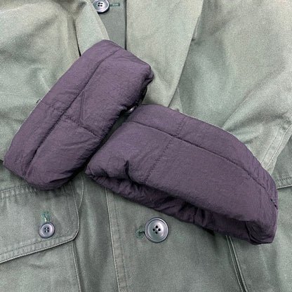 【中古品】【メンズ】 CHISATO TSUMORI DESIGN I.S. REVERSIBLE DOWN COAT リバーシブル ダウン コート アウター 長袖 140-251224-kh-06-izu サイズ：9 カラー：ブラック×グリーン 万代Net店