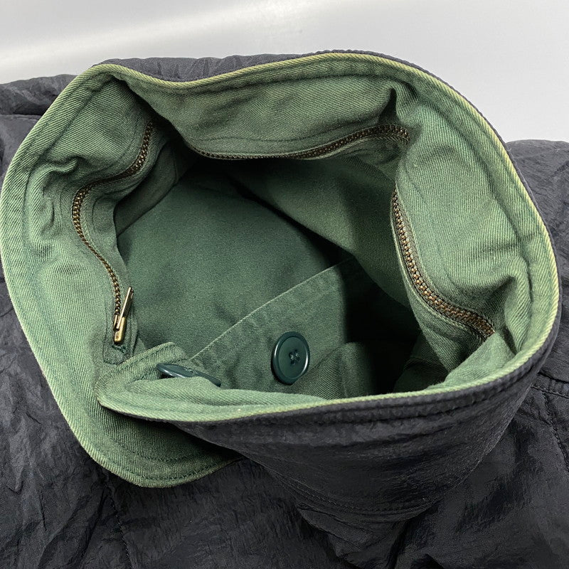 【中古品】【メンズ】 CHISATO TSUMORI DESIGN I.S. REVERSIBLE DOWN COAT リバーシブル ダウン コート アウター 長袖 140-251224-kh-06-izu サイズ：9 カラー：ブラック×グリーン 万代Net店