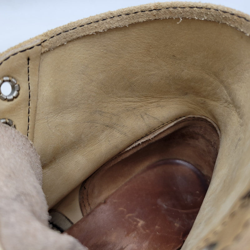 【中古品】【メンズ】 IRISH SETTER 8167 アイリッシュ セッター ブーツ 新四角犬タグ シューズ 靴 164-251224-as-19-izu サイズ：7 1/2E カラー：ベージュ 万代Net店