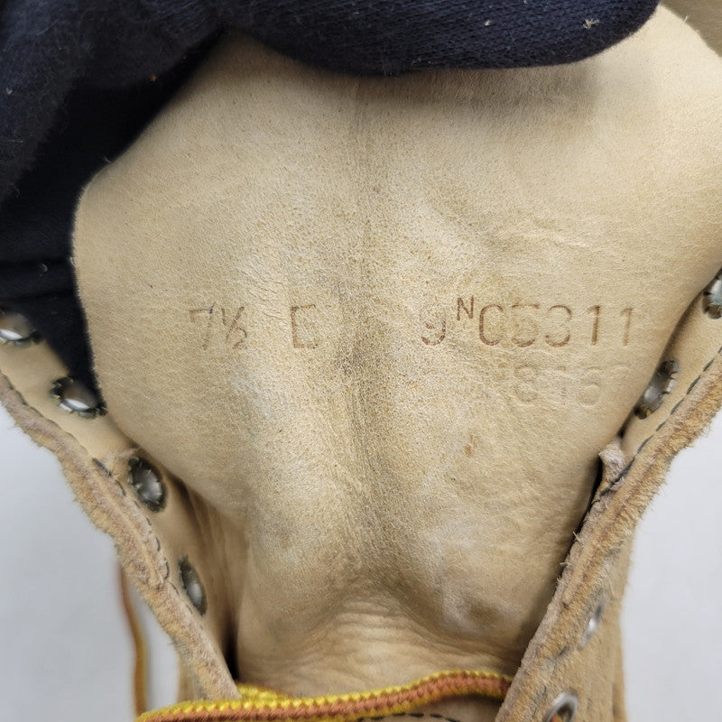 【中古品】【メンズ】 IRISH SETTER 8167 アイリッシュ セッター ブーツ 新四角犬タグ シューズ 靴 164-251224-as-19-izu サイズ：7 1/2E カラー：ベージュ 万代Net店