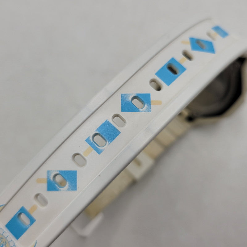 【中古品】【メンズ/レディース】 × ガリガリ君 GA-2100 ICE CANDY 40名限定 デジタル×アナログ 腕時計 196-251224-as-23-izu カラー：ホワイト×ブラック 万代Net店