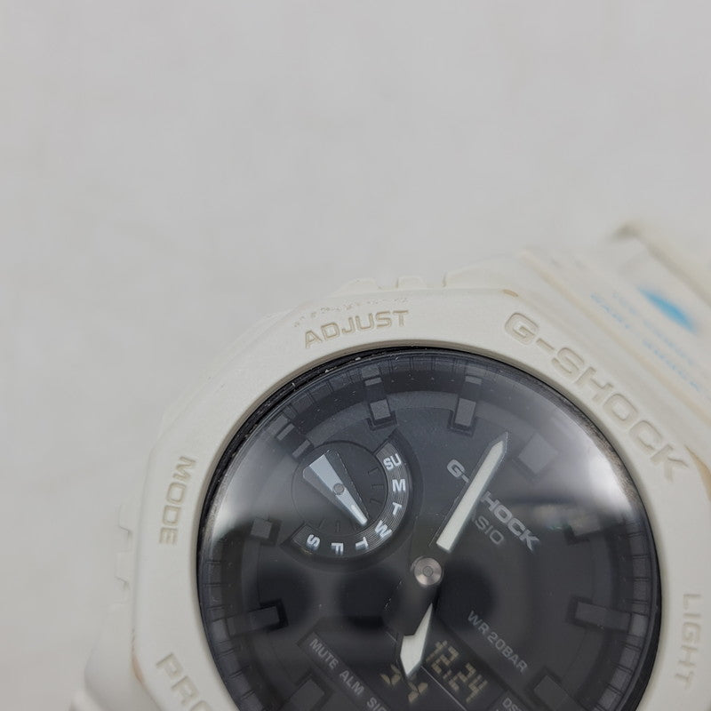 【中古品】【メンズ/レディース】 × ガリガリ君 GA-2100 ICE CANDY 40名限定 デジタル×アナログ 腕時計 196-251224-as-23-izu カラー：ホワイト×ブラック 万代Net店