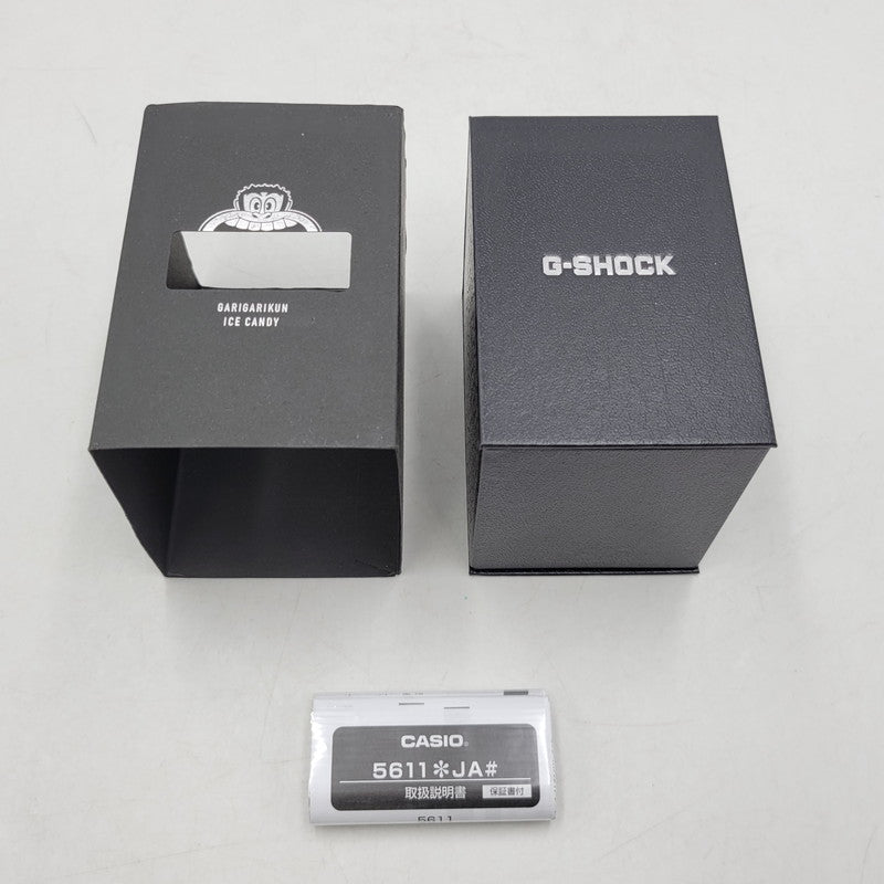 【中古品】【メンズ/レディース】 × ガリガリ君 GA-2100 ICE CANDY 40名限定 デジタル×アナログ 腕時計 196-251224-as-23-izu カラー：ホワイト×ブラック 万代Net店