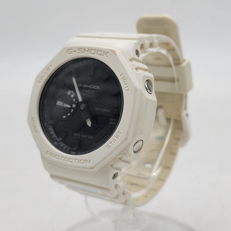 【中古品】【メンズ/レディース】 × ガリガリ君 GA-2100 ICE CANDY 40名限定 デジタル×アナログ 腕時計 196-251224-as-23-izu カラー：ホワイト×ブラック 万代Net店