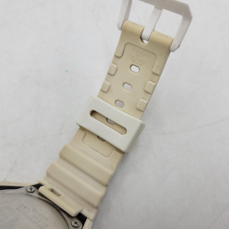【中古品】【メンズ/レディース】 × ガリガリ君 GA-2100 ICE CANDY 40名限定 デジタル×アナログ 腕時計 196-251224-as-23-izu カラー：ホワイト×ブラック 万代Net店