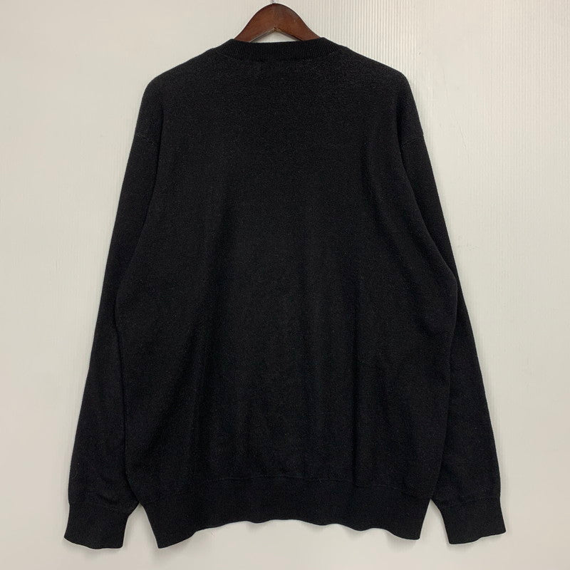 【中古品】【メンズ】 22AW VIXEN GIRL KNIT SWEATER 02223NS10 ジャカード セーター ニット 長袖 トップス 140-251225-ay-07-izu サイズ：XL カラー：ブラック 万代Net店