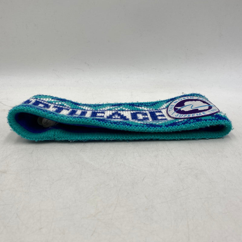 【中古品】【メンズ/レディース】 × THE NORTH FACE ザ・ノースフェイス 17SS TRANSANTARCTICA HEADBAND NN01718I ニット ヘッドバンド 服飾雑貨 208-251225-ay-04-izu サイズ：F カラー：ROYAL 万代Net店