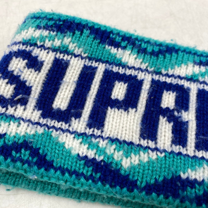 【中古品】【メンズ/レディース】 × THE NORTH FACE ザ・ノースフェイス 17SS TRANSANTARCTICA HEADBAND NN01718I ニット ヘッドバンド 服飾雑貨 208-251225-ay-04-izu サイズ：F カラー：ROYAL 万代Net店