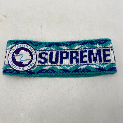【中古品】【メンズ/レディース】 × THE NORTH FACE ザ・ノースフェイス 17SS TRANSANTARCTICA HEADBAND NN01718I ニット ヘッドバンド 服飾雑貨 208-251225-ay-04-izu サイズ：F カラー：ROYAL 万代Net店