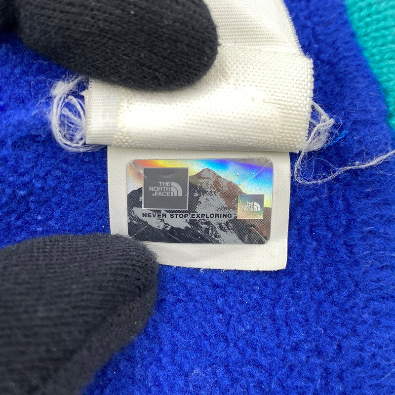 【中古品】【メンズ/レディース】 × THE NORTH FACE ザ・ノースフェイス 17SS TRANSANTARCTICA HEADBAND NN01718I ニット ヘッドバンド 服飾雑貨 208-251225-ay-04-izu サイズ：F カラー：ROYAL 万代Net店