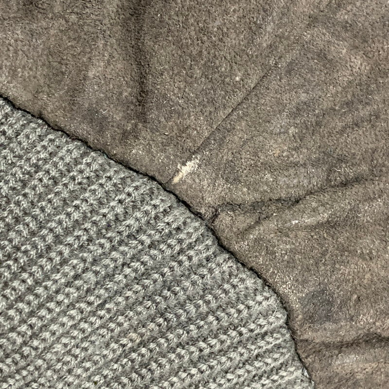 【現状渡し品】【メンズ】 HILL&ARCHER ヒルアンドアーチャー 韓国製 80S-90S SUEDE LEATHER BLOUSON スエード レザー ブルゾン アウター 146-251225-ya-05-izu サイズ：44 カラー：チャコール 万代Net店