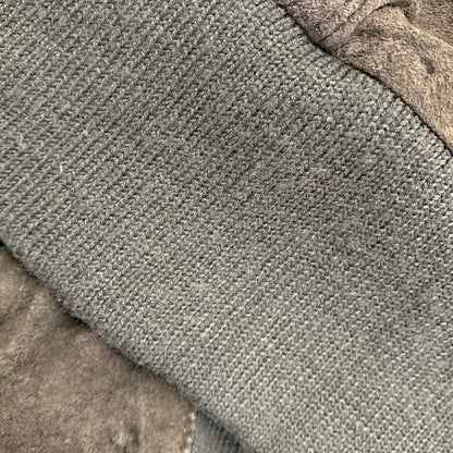 【現状渡し品】【メンズ】 HILL&ARCHER ヒルアンドアーチャー 韓国製 80S-90S SUEDE LEATHER BLOUSON スエード レザー ブルゾン アウター 146-251225-ya-05-izu サイズ：44 カラー：チャコール 万代Net店