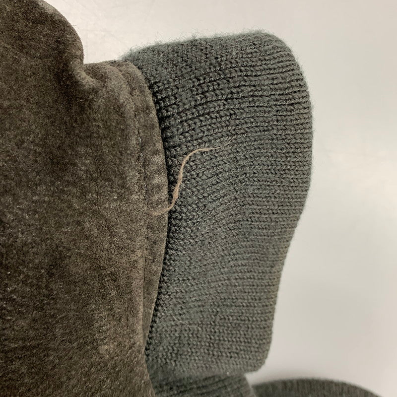 【現状渡し品】【メンズ】 HILL&ARCHER ヒルアンドアーチャー 韓国製 80S-90S SUEDE LEATHER BLOUSON スエード レザー ブルゾン アウター 146-251225-ya-05-izu サイズ：44 カラー：チャコール 万代Net店