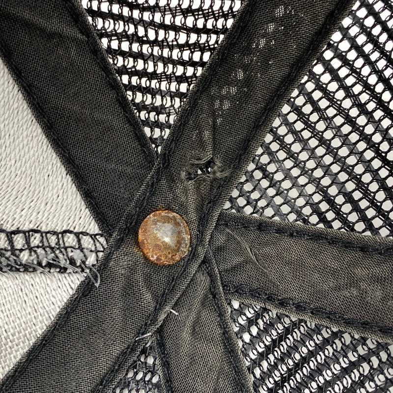 【現状渡し品】【メンズ/レディース】 OLD SUPREME オールド シュプリーム GET YOUR SHIT TOGETHER MESH CAP メッシュ キャップ 帽子 服飾雑貨 185-251225-ay-03-izu サイズ：F カラー：ブラック系 万代Net店