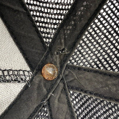 【現状渡し品】【メンズ/レディース】 OLD SUPREME オールド シュプリーム GET YOUR SHIT TOGETHER MESH CAP メッシュ キャップ 帽子 服飾雑貨 185-251225-ay-03-izu サイズ：F カラー：ブラック系 万代Net店