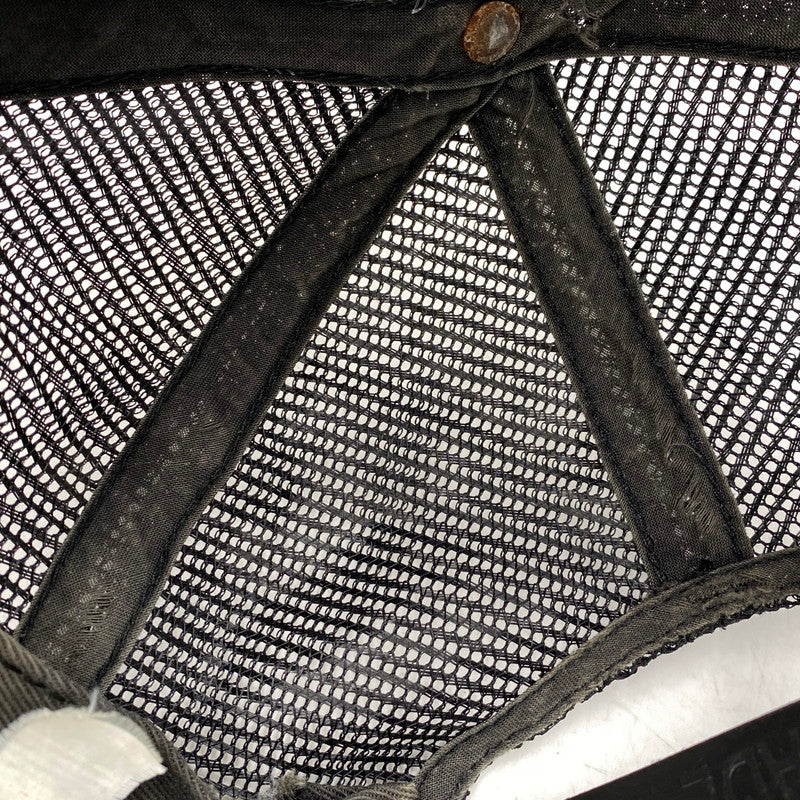 【現状渡し品】【メンズ/レディース】 OLD SUPREME オールド シュプリーム GET YOUR SHIT TOGETHER MESH CAP メッシュ キャップ 帽子 服飾雑貨 185-251225-ay-03-izu サイズ：F カラー：ブラック系 万代Net店