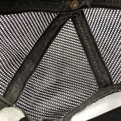 【現状渡し品】【メンズ/レディース】 OLD SUPREME オールド シュプリーム GET YOUR SHIT TOGETHER MESH CAP メッシュ キャップ 帽子 服飾雑貨 185-251225-ay-03-izu サイズ：F カラー：ブラック系 万代Net店