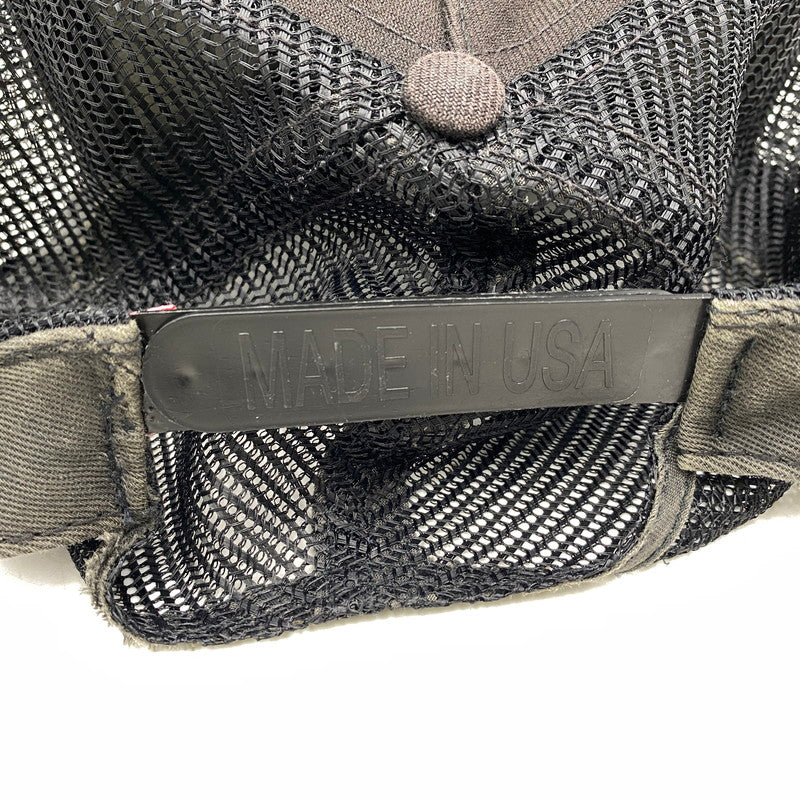 【現状渡し品】【メンズ/レディース】 OLD SUPREME オールド シュプリーム GET YOUR SHIT TOGETHER MESH CAP メッシュ キャップ 帽子 服飾雑貨 185-251225-ay-03-izu サイズ：F カラー：ブラック系 万代Net店