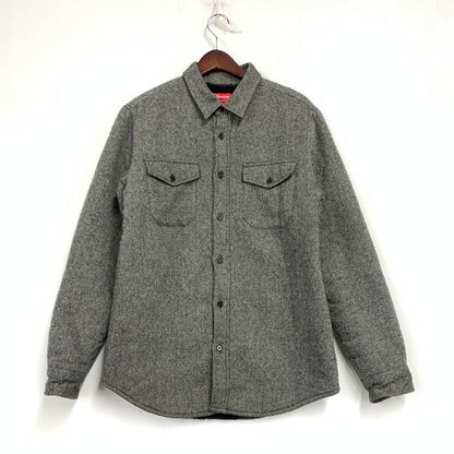 【中古品】【メンズ】 12AW PILE LINED SHIRT パイル ラインド シャツ トップス 長袖 149-251225-ya-04-izu サイズ：M カラー：グレー 万代Net店