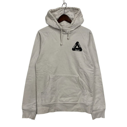 【中古品】【メンズ】 LOGO HOODIE ロゴ フーディー パーカー プリント 長袖 トップス 142-251225-ay-08-izu サイズ：S カラー：ホワイト 万代Net店