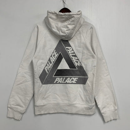 【中古品】【メンズ】 LOGO HOODIE ロゴ フーディー パーカー プリント 長袖 トップス 142-251225-ay-08-izu サイズ：S カラー：ホワイト 万代Net店