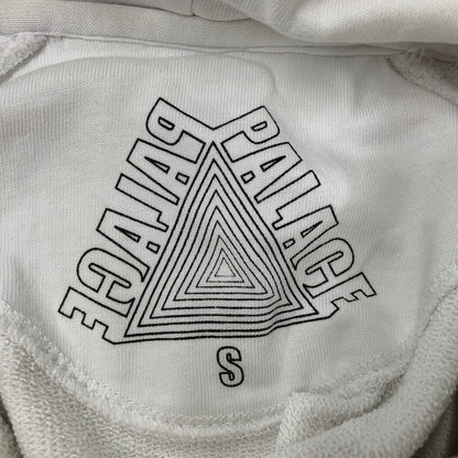 【中古品】【メンズ】 LOGO HOODIE ロゴ フーディー パーカー プリント 長袖 トップス 142-251225-ay-08-izu サイズ：S カラー：ホワイト 万代Net店