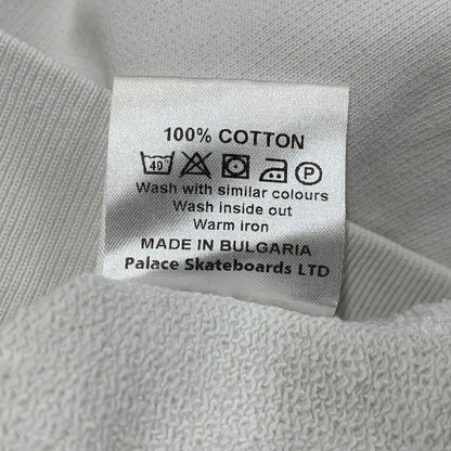 【中古品】【メンズ】 LOGO HOODIE ロゴ フーディー パーカー プリント 長袖 トップス 142-251225-ay-08-izu サイズ：S カラー：ホワイト 万代Net店