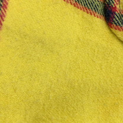 【中古品】【メンズ】 FLANNEL SHIRT フランネル シャツ トップス 長袖 149-251225-ya-02-izu サイズ：M カラー：イエロー 万代Net店