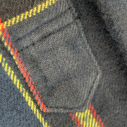【中古品】【メンズ】 FLANNEL SHIRT フランネル シャツ トップス 長袖 149-251225-ya-02-izu サイズ：M カラー：イエロー 万代Net店