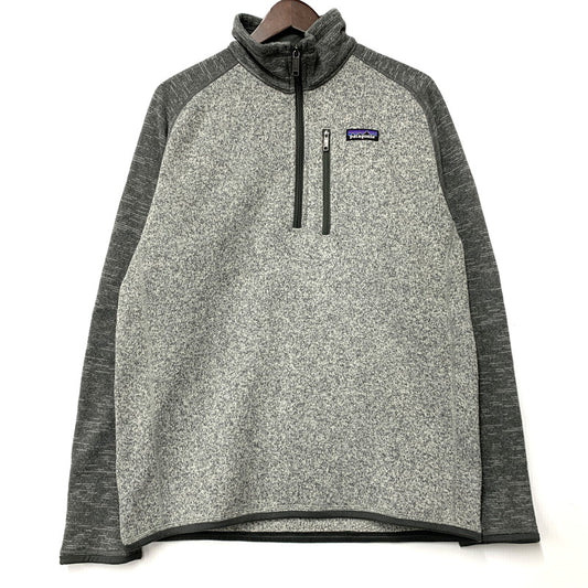 【中古品】【メンズ】 1/4 ZIP BETTER SWEATER 25522 ジップ ベター セーター 長袖 トップス 144-251226-as-15-izu サイズ：M カラー：グレー 万代Net店
