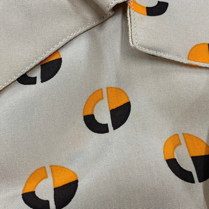 【中古品】【レディース】 LS SILK OPEN COLLAR SHIRT ALL-OVER PATTERN ロングスリーブ シルク オープン カラー シャツ トップス 長袖 168-251230-cs-02-izu サイズ：L カラー：マルチ 万代Net店