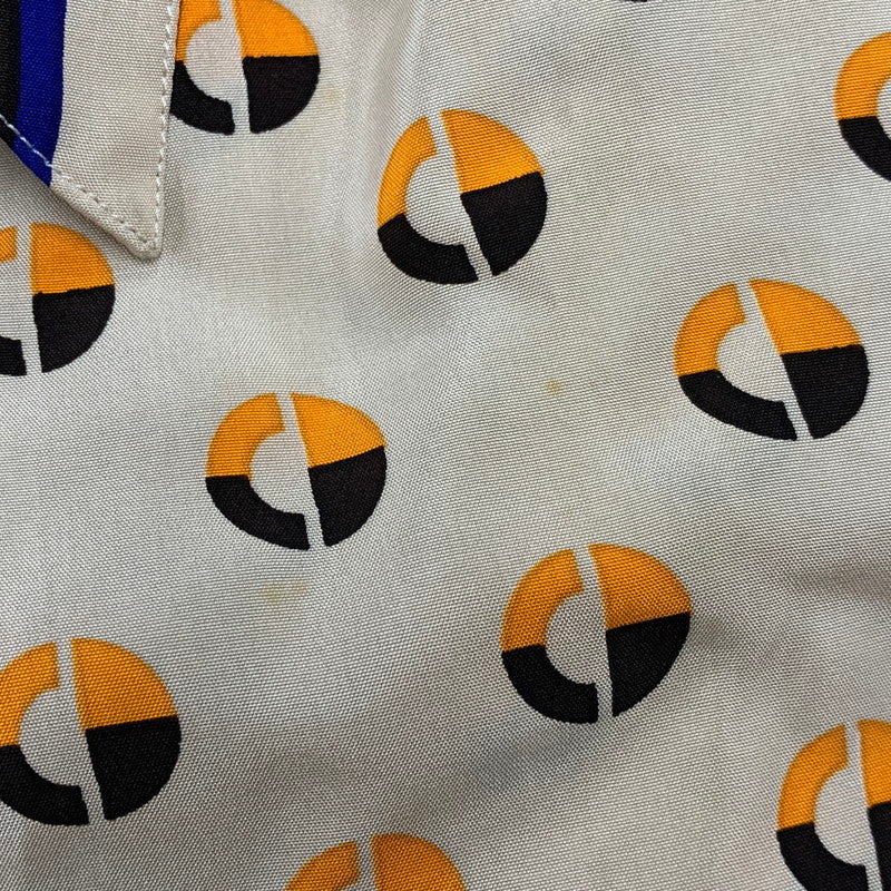 【中古品】【レディース】 LS SILK OPEN COLLAR SHIRT ALL-OVER PATTERN ロングスリーブ シルク オープン カラー シャツ トップス 長袖 168-251230-cs-02-izu サイズ：L カラー：マルチ 万代Net店