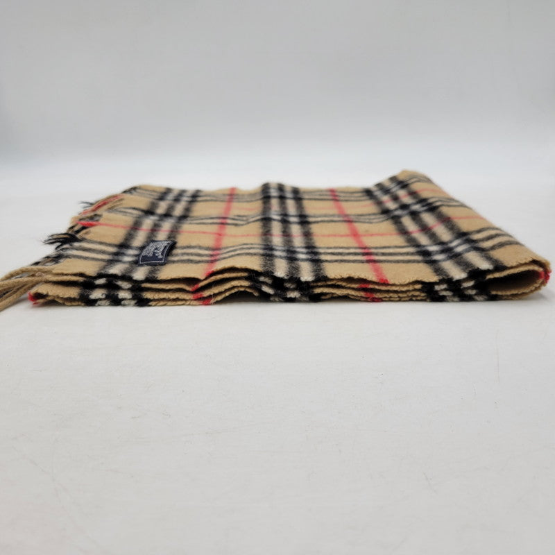 【中古品】【メンズ/レディース】 CASHMERE MUFFLER カシミア マフラー 英国製 ノバチェック 183-251230-yn-04-izu カラー：マルチ 万代Net店