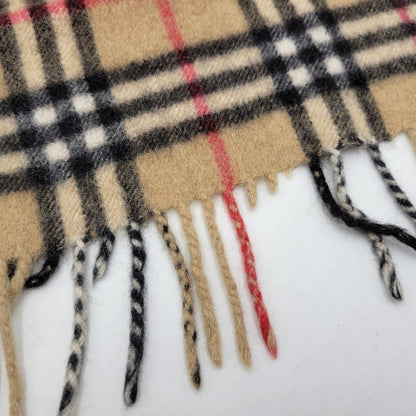 【中古品】【メンズ/レディース】 CASHMERE MUFFLER カシミア マフラー 英国製 ノバチェック 183-251230-yn-04-izu カラー：マルチ 万代Net店