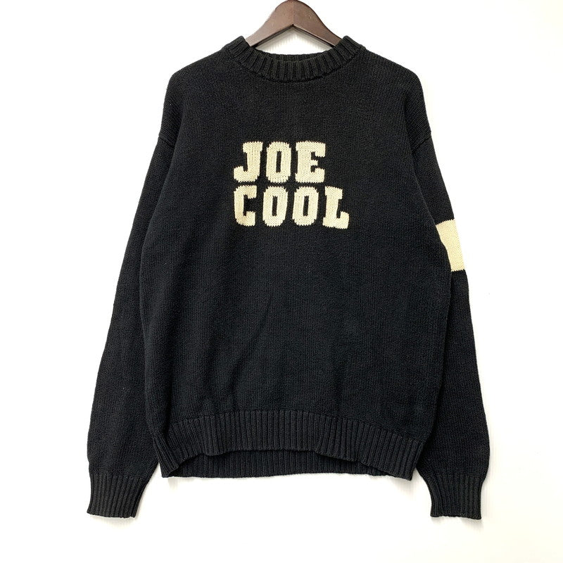 【中古品】【メンズ】 GENERAL RESEARCH ジェネラルリサーチ JOE COOL KNIT SWEATER 312 1988 ニット セーター 長袖 トップス 140-251226-as-09-izu サイズ：F カラー：ブラック 万代Net店