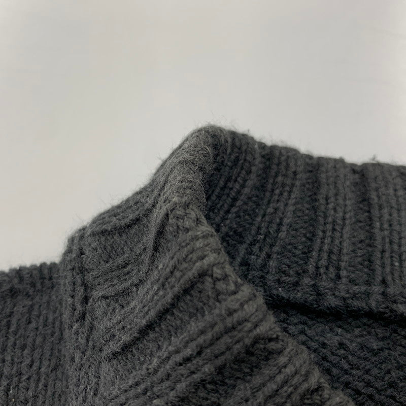 【中古品】【メンズ】 GENERAL RESEARCH ジェネラルリサーチ JOE COOL KNIT SWEATER 312 1988 ニット セーター 長袖 トップス 140-251226-as-09-izu サイズ：F カラー：ブラック 万代Net店