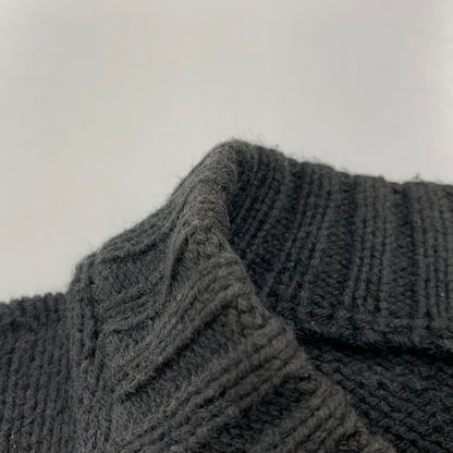 【中古品】【メンズ】 GENERAL RESEARCH ジェネラルリサーチ JOE COOL KNIT SWEATER 312 1988 ニット セーター 長袖 トップス 140-251226-as-09-izu サイズ：F カラー：ブラック 万代Net店