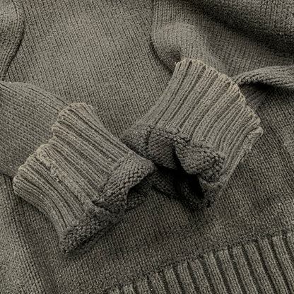 【中古品】【メンズ】 GENERAL RESEARCH ジェネラルリサーチ JOE COOL KNIT SWEATER 312 1988 ニット セーター 長袖 トップス 140-251226-as-09-izu サイズ：F カラー：ブラック 万代Net店
