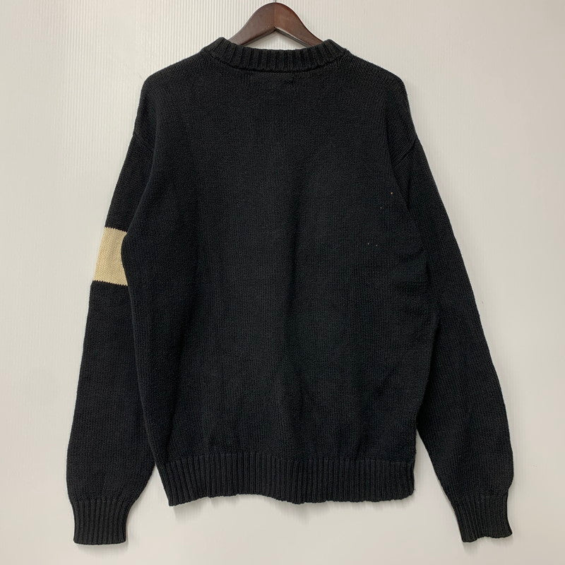 【中古品】【メンズ】 GENERAL RESEARCH ジェネラルリサーチ JOE COOL KNIT SWEATER 312 1988 ニット セーター 長袖 トップス 140-251226-as-09-izu サイズ：F カラー：ブラック 万代Net店