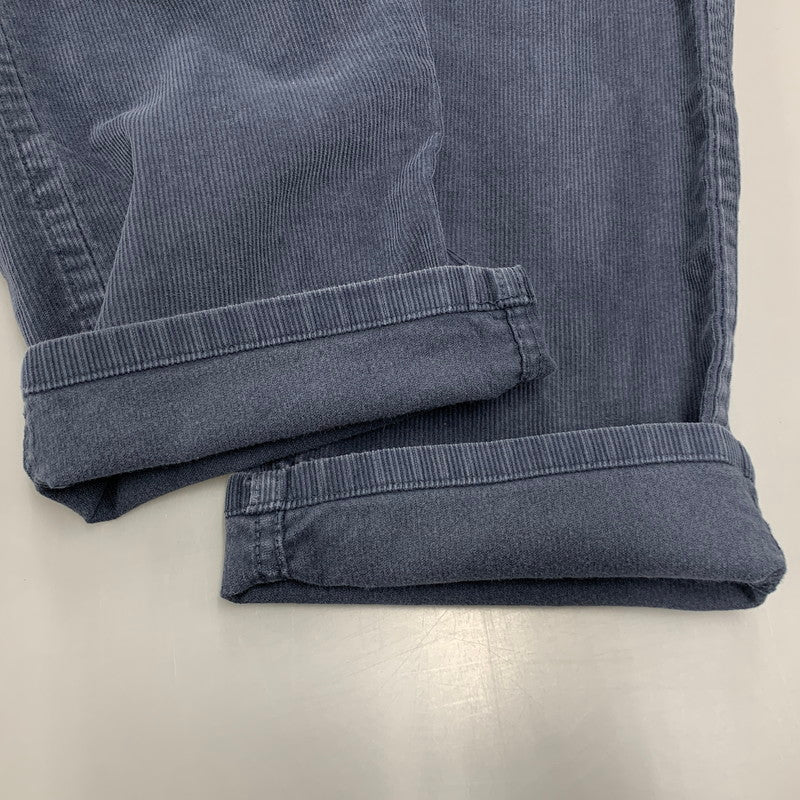 【中古品】【メンズ】 00S CORDUROY PANTS コーデュロイ パンツ ボトムス ズボン 157-260109-cs-14-izu サイズ：34×30 カラー：ネイビー 万代Net店