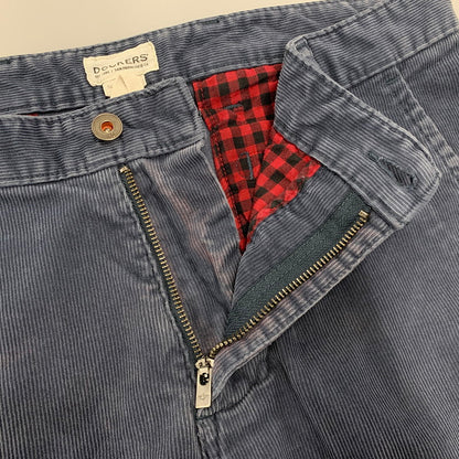 【中古品】【メンズ】 00S CORDUROY PANTS コーデュロイ パンツ ボトムス ズボン 157-260109-cs-14-izu サイズ：34×30 カラー：ネイビー 万代Net店