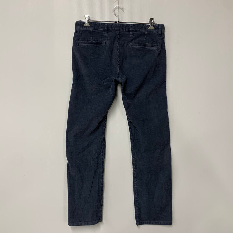 【中古品】【メンズ】 00S CORDUROY PANTS コーデュロイ パンツ ボトムス ズボン 157-260109-cs-14-izu サイズ：34×30 カラー：ネイビー 万代Net店