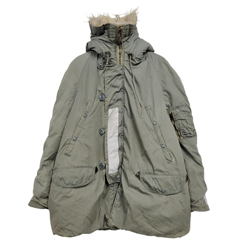 【現状渡し品】【メンズ】 U.S.AIR FORCE ユーエス エアフォース 70-80S N-3B FLIGHT JACKET フライト ジャケット アウター 146-251228-ya-05-izu サイズ：下記参照 カラー：グリーン 万代Net店