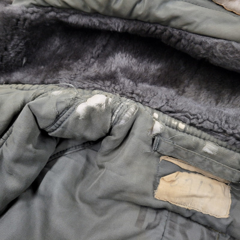 【現状渡し品】【メンズ】 U.S.AIR FORCE ユーエス エアフォース 70-80S N-3B FLIGHT JACKET フライト ジャケット アウター 146-251228-ya-05-izu サイズ：下記参照 カラー：グリーン 万代Net店