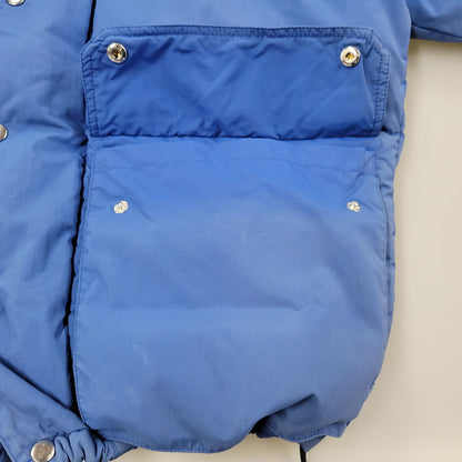 【現状渡し品】【メンズ】 ALLTIMERS オールタイマーズ HOODED DOWN JACKET フーデッド ダウンジャケット アウター 142-251230-as-06-izu サイズ：L カラー：ブルー 万代Net店