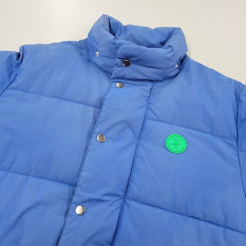 【現状渡し品】【メンズ】 ALLTIMERS オールタイマーズ HOODED DOWN JACKET フーデッド ダウンジャケット アウター 142-251230-as-06-izu サイズ：L カラー：ブルー 万代Net店