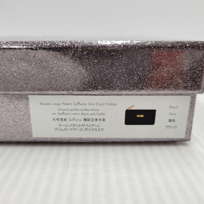 【中古美品】【レディース】 ケンジー ラージ スリム カード ホルダー コインケース ボックス付き 財布 200-260102-cs-14-izu カラー：ブラック 万代Net店