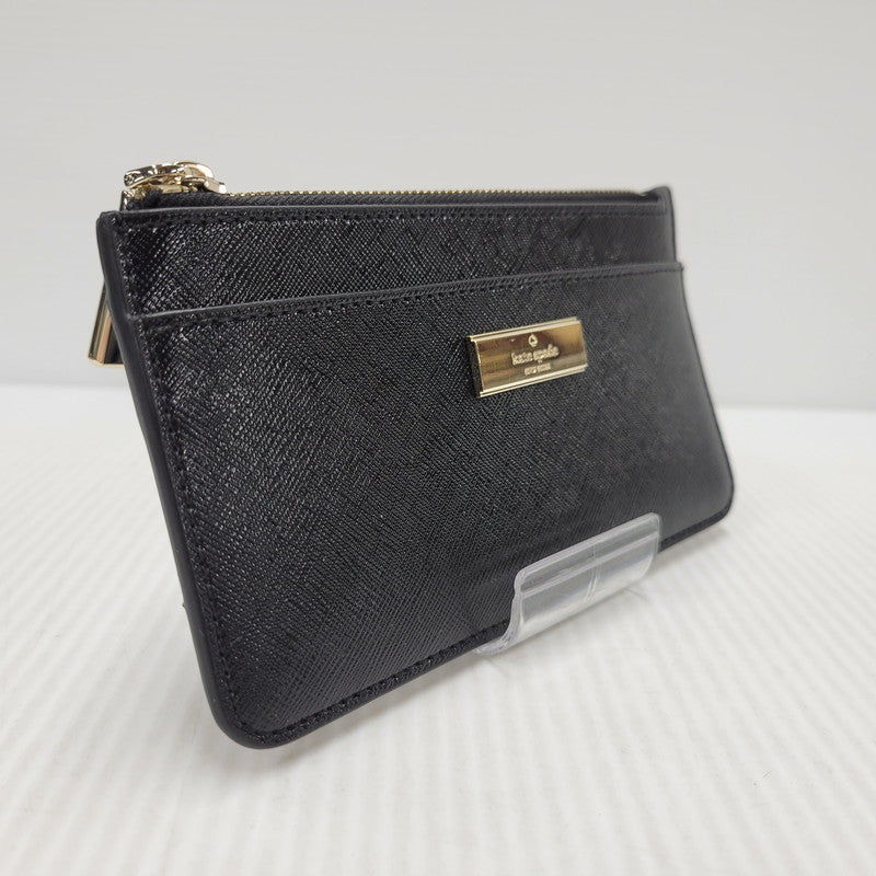 【中古美品】【レディース】 ケンジー ラージ スリム カード ホルダー コインケース ボックス付き 財布 200-260102-cs-14-izu カラー：ブラック 万代Net店