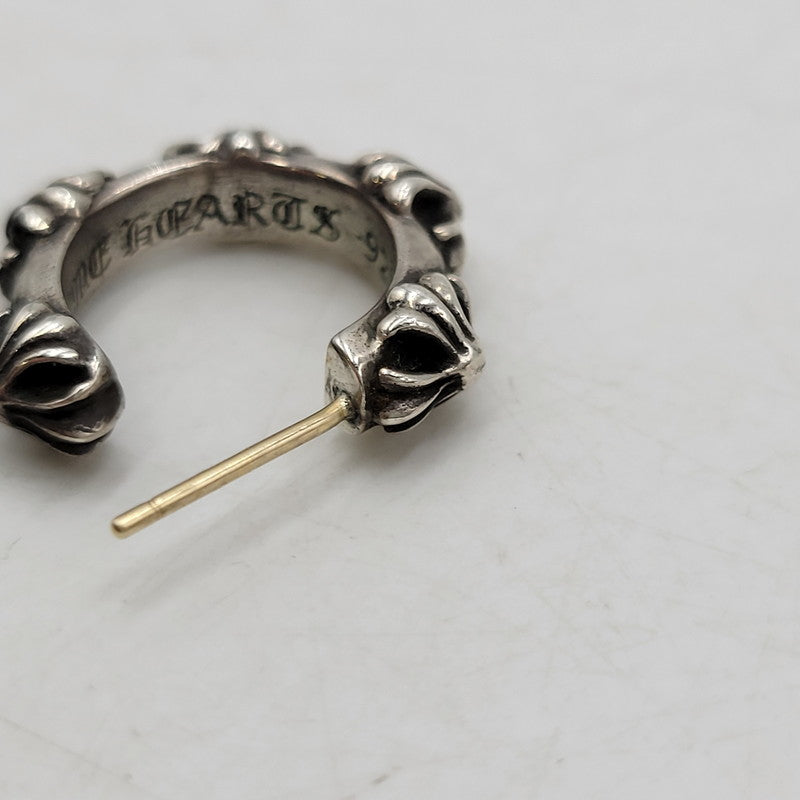 ※店頭販売のみ 【中古品】【メンズ/レディース】 925 HOOP CROSS フープ クロス ピアス アクセサリー 190-260211-as-05-ichh カラー：シルバー 万代Net店