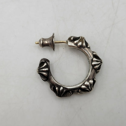 ※店頭販売のみ 【中古品】【メンズ/レディース】 925 HOOP CROSS フープ クロス ピアス アクセサリー 190-260211-as-05-ichh カラー：シルバー 万代Net店